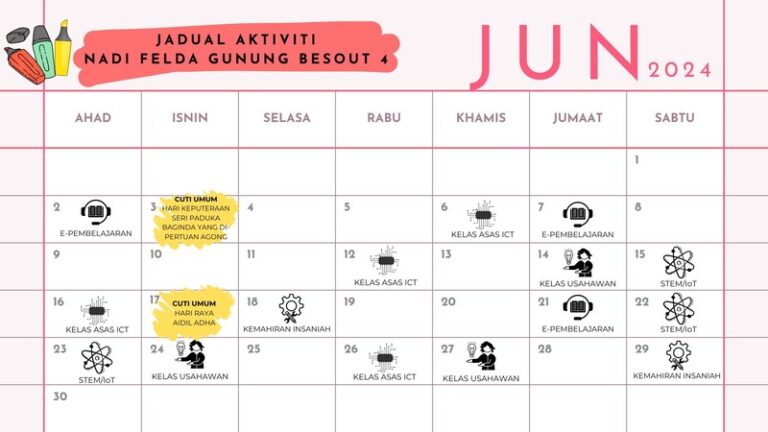 Pink-Simple-Minimalistic-2024-Planner-June-Monthly-Calendar